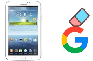 Como excluir a conta do Google em Samsung Galaxy Tab 3 7.0 WiFi