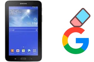 Como excluir a conta do Google em Samsung Galaxy Tab 3 Lite 7.0 3G