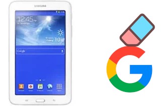 Como excluir a conta do Google em Samsung Galaxy Tab 3 Lite 7.0 VE