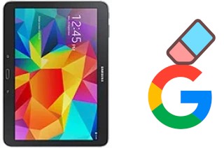 Como excluir a conta do Google em Samsung Galaxy Tab 4 10.1 LTE