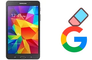 Como excluir a conta do Google em Samsung Galaxy Tab 4 7.0