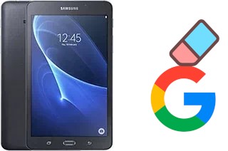 Como excluir a conta do Google em Samsung Galaxy Tab A 7.0 (2016)