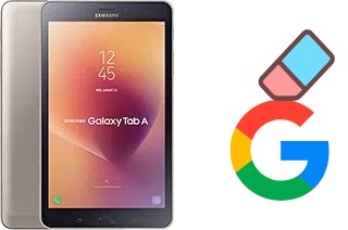 Como excluir a conta do Google em Samsung Galaxy Tab A 8.0 (2017)