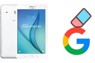 Como excluir a conta do Google em Samsung Galaxy Tab E 8.0