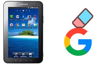 Como excluir a conta do Google em Samsung P1000 Galaxy Tab