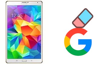 Como excluir a conta do Google em Samsung Galaxy Tab S 8.4