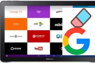 Como excluir a conta do Google em Samsung Galaxy View Wi-Fi