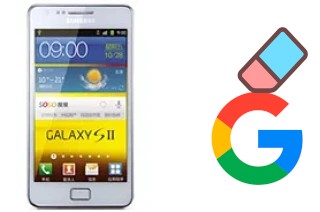 Como excluir a conta do Google em Samsung I9100G Galaxy S II