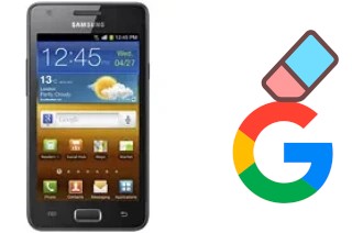 Como excluir a conta do Google em Samsung I9103 Galaxy R