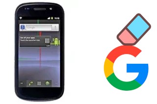 Como excluir a conta do Google em Samsung Google Nexus S I9020A