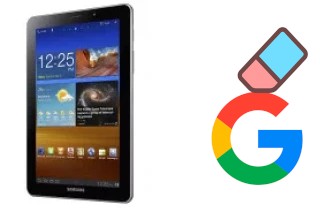 Como excluir a conta do Google em Samsung P6800 Galaxy Tab 7.7