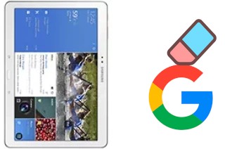 Como excluir a conta do Google em Samsung Galaxy Tab Pro 10.1