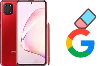 Como excluir a conta do Google em Samsung Galaxy Note10 Lite