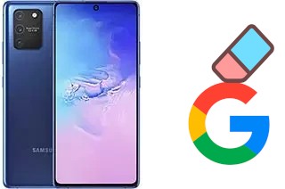 Como excluir a conta do Google em Samsung Galaxy S10 Lite