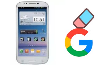 Como excluir a conta do Google em Sensonic Quickfone N2