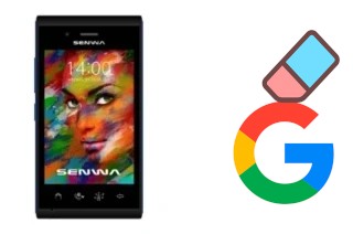 Como excluir a conta do Google em Senwa S607