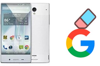 Como excluir a conta do Google em Sharp Aquos Crystal