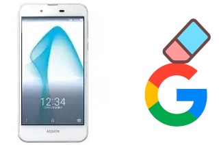 Como excluir a conta do Google em Sharp Aquos L