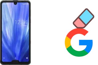 Como excluir a conta do Google em Sharp Aquos R3