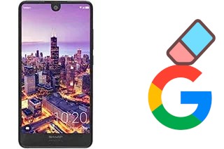 Como excluir a conta do Google em Sharp Aquos C10