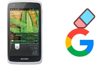 Como excluir a conta do Google em Sharp SH530U