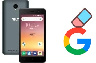 Como excluir a conta do Google em Sky-Devices Elite C5