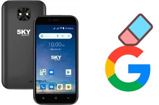 Como excluir a conta do Google em Sky-Devices Elite H5