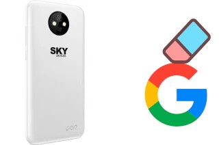 Como excluir a conta do Google em Sky-Devices Elite J55