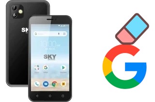 Como excluir a conta do Google em Sky-Devices Elite P5