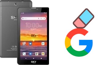 Como excluir a conta do Google em Sky-Devices Platinum A7