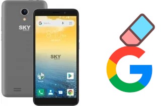 Como excluir a conta do Google em Sky-Devices Platinum G55