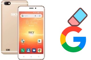 Como excluir a conta do Google em Sky-Devices Platinum J5