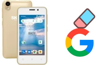 Como excluir a conta do Google em Sky-Devices Platinum P4