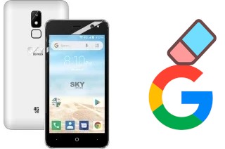 Como excluir a conta do Google em Sky-Devices Prestige