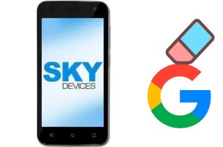 Como excluir a conta do Google em Sky-Devices Sky Elite 4-5P