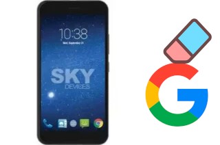 Como excluir a conta do Google em Sky-Devices Sky Elite 5-0L Plus