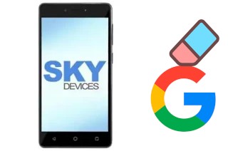 Como excluir a conta do Google em Sky-Devices Sky Elite 5-0P