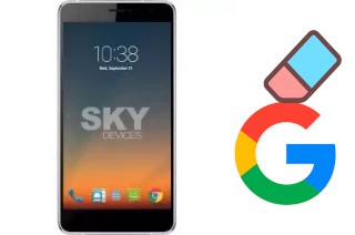 Como excluir a conta do Google em Sky-Devices Sky Elite 6-0L Plus