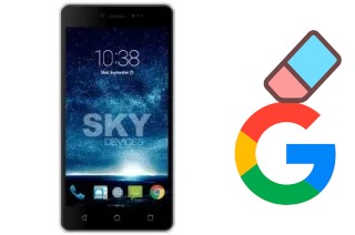 Como excluir a conta do Google em Sky-Devices Sky Fuego 5-0 Plus