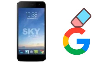 Como excluir a conta do Google em Sky Pro III