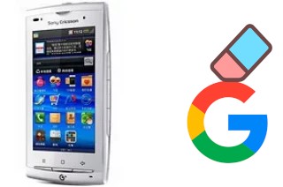 Como excluir a conta do Google em Sony Ericsson A8i