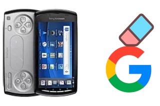 Como excluir a conta do Google em Sony Ericsson Xperia PLAY