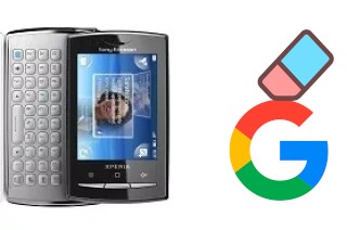 Como excluir a conta do Google em Sony Ericsson Xperia X10 mini pro