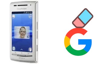 Como excluir a conta do Google em Sony Ericsson Xperia X8