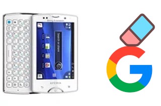 Como excluir a conta do Google em Sony Ericsson Xperia mini pro