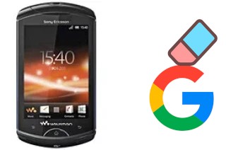 Como excluir a conta do Google em Sony Ericsson WT18i