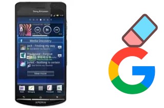 Como excluir a conta do Google em Sony Ericsson Xperia Duo