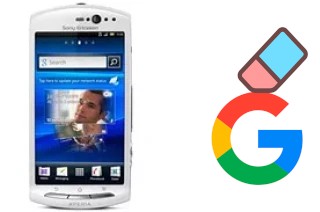 Como excluir a conta do Google em Sony Ericsson Xperia neo V