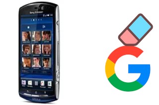 Como excluir a conta do Google em Sony Ericsson Xperia Neo