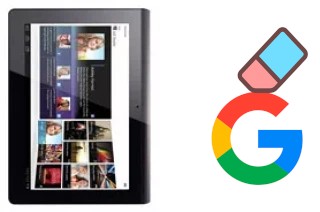 Como excluir a conta do Google em Sony Tablet S 3G